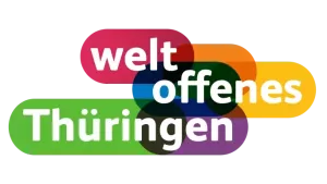 Logo der Initiative "Weltoffenes Thüringen"
